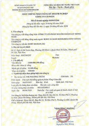 Giấy phép xuất khẩu lao động